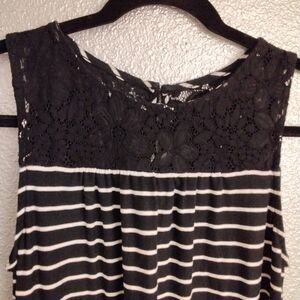 Merona Black & White Shift Dress   Size XS
